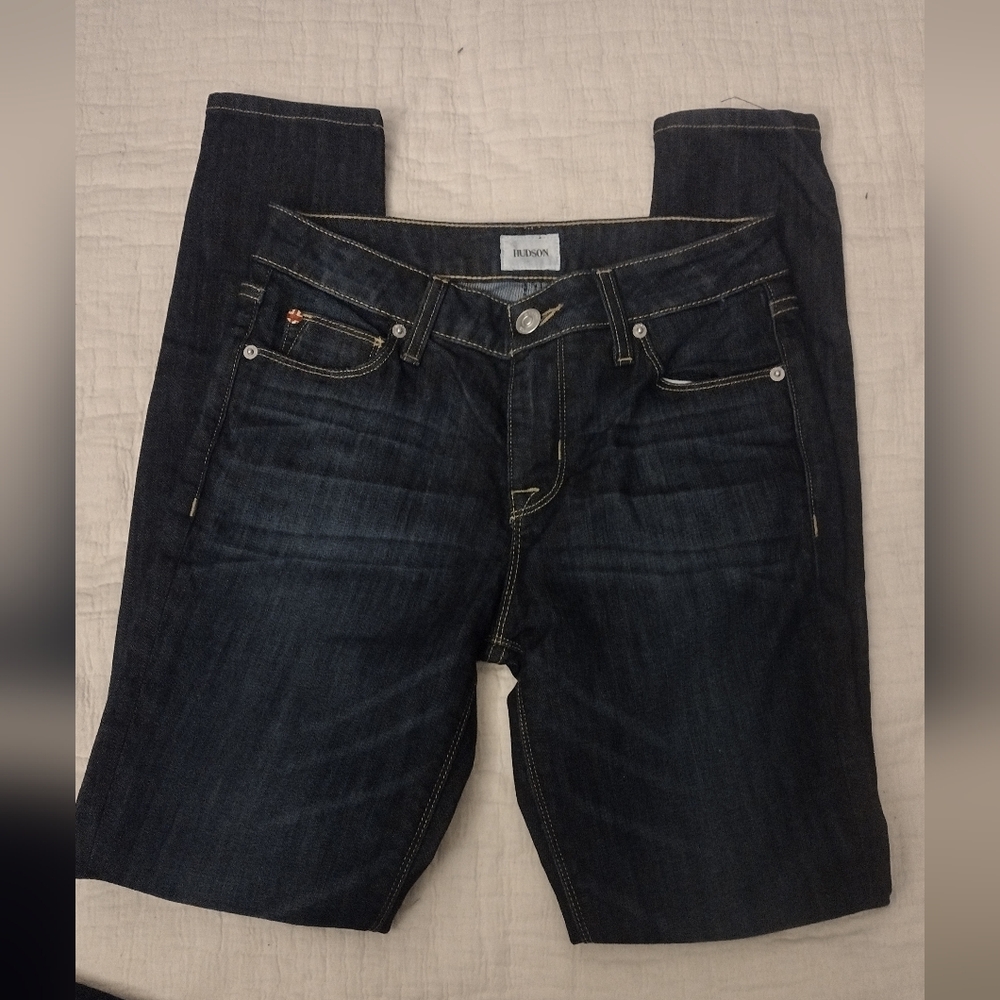 Hudson Jeans Women's Skinny Jeans - Dark Blue